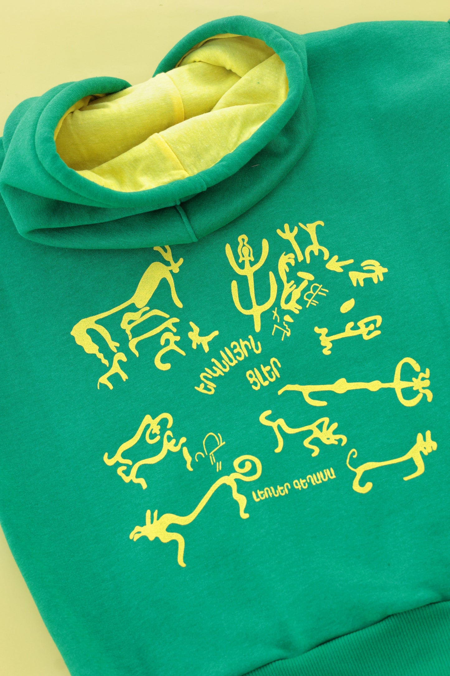 Heavenly bulls - Petroglyphs of the Vishapakar - Hoodie for Kids