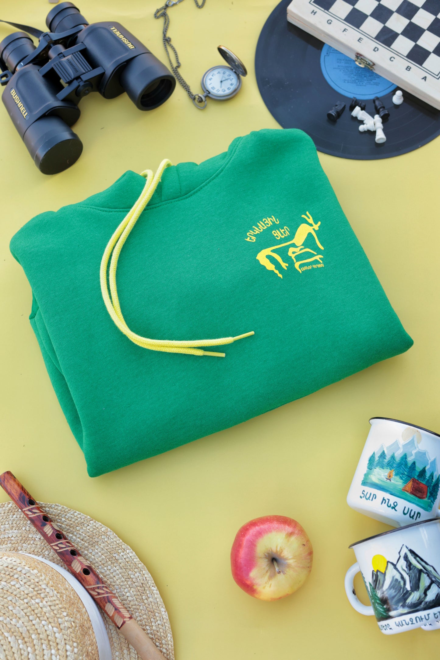 Heavenly bulls - Petroglyphs of the Vishapakar - Hoodie for Kids