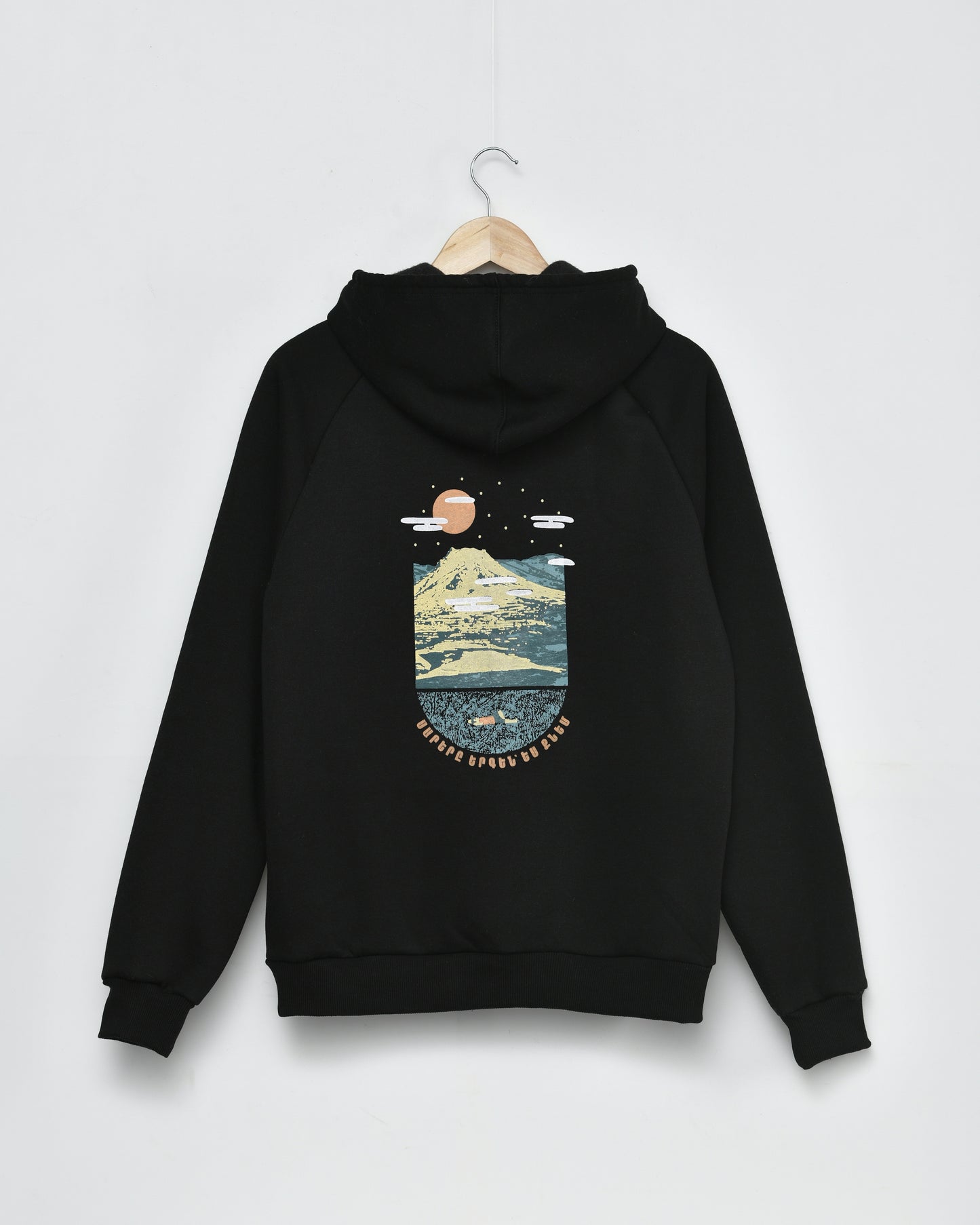 Let the Mountain Sing – Vardablur Black Zip Hoodie