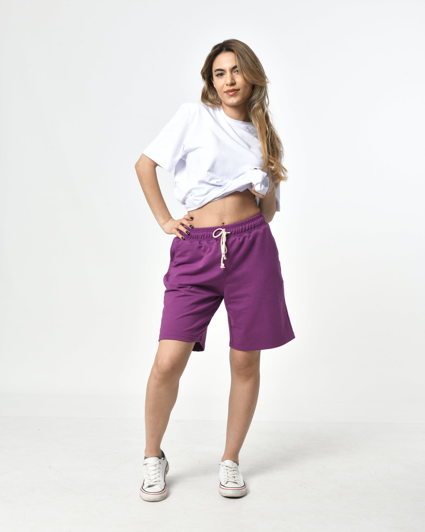 Dark Purple Short