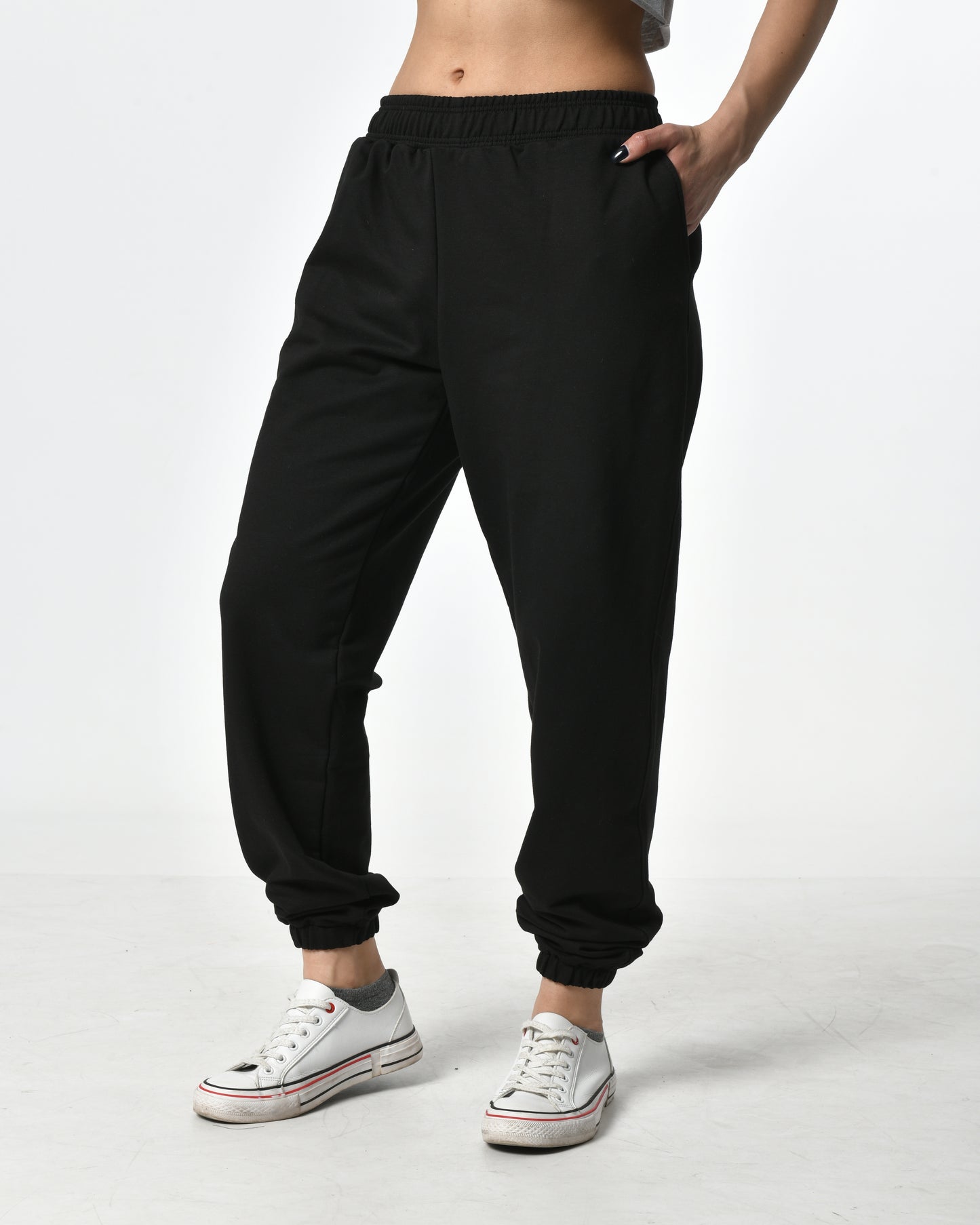 Black Winter Joggers
