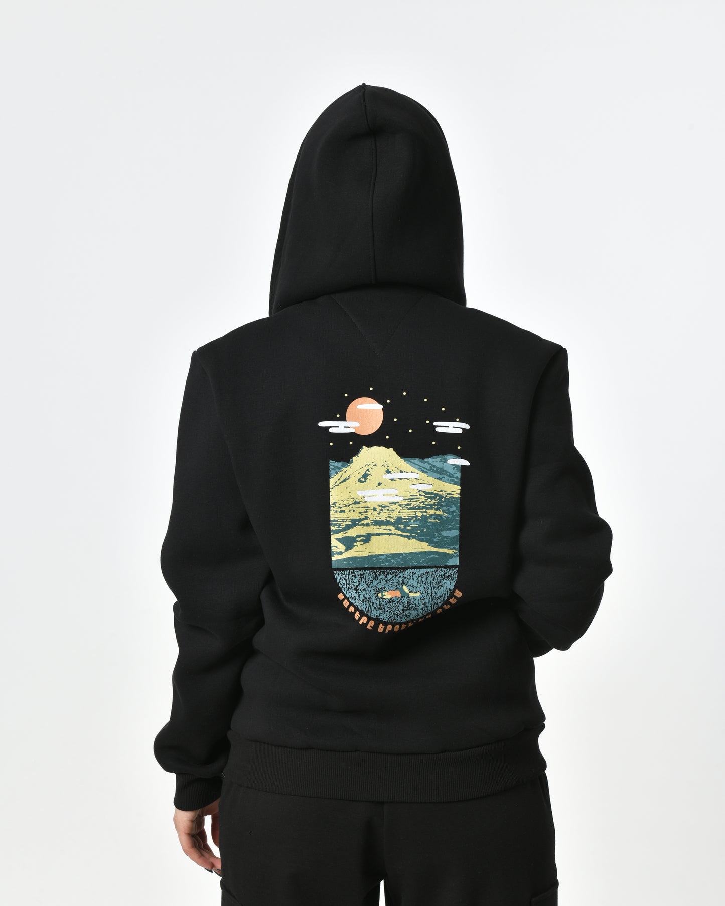 Let the Mountain Sing – Vardablur Black Zip Hoodie