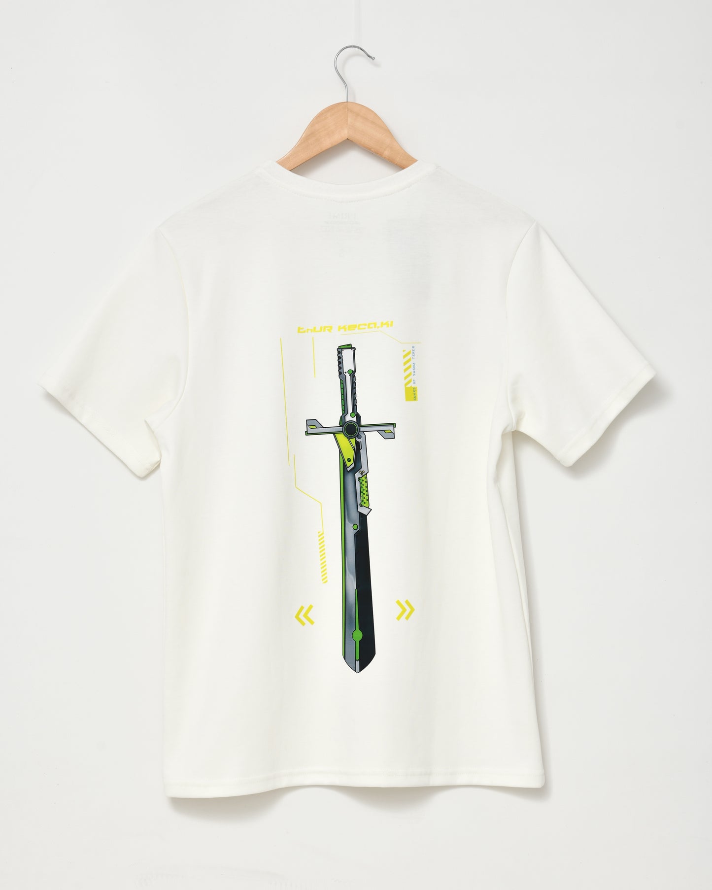 Cyber Davit of Sassoun - Off-White Graphic Tee