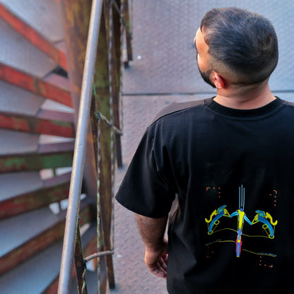 Cyber Haik - Hayk Nahapet - Graphic Tee (Neon)