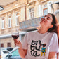 White Yerevan T-shirt - for Wine Lovers