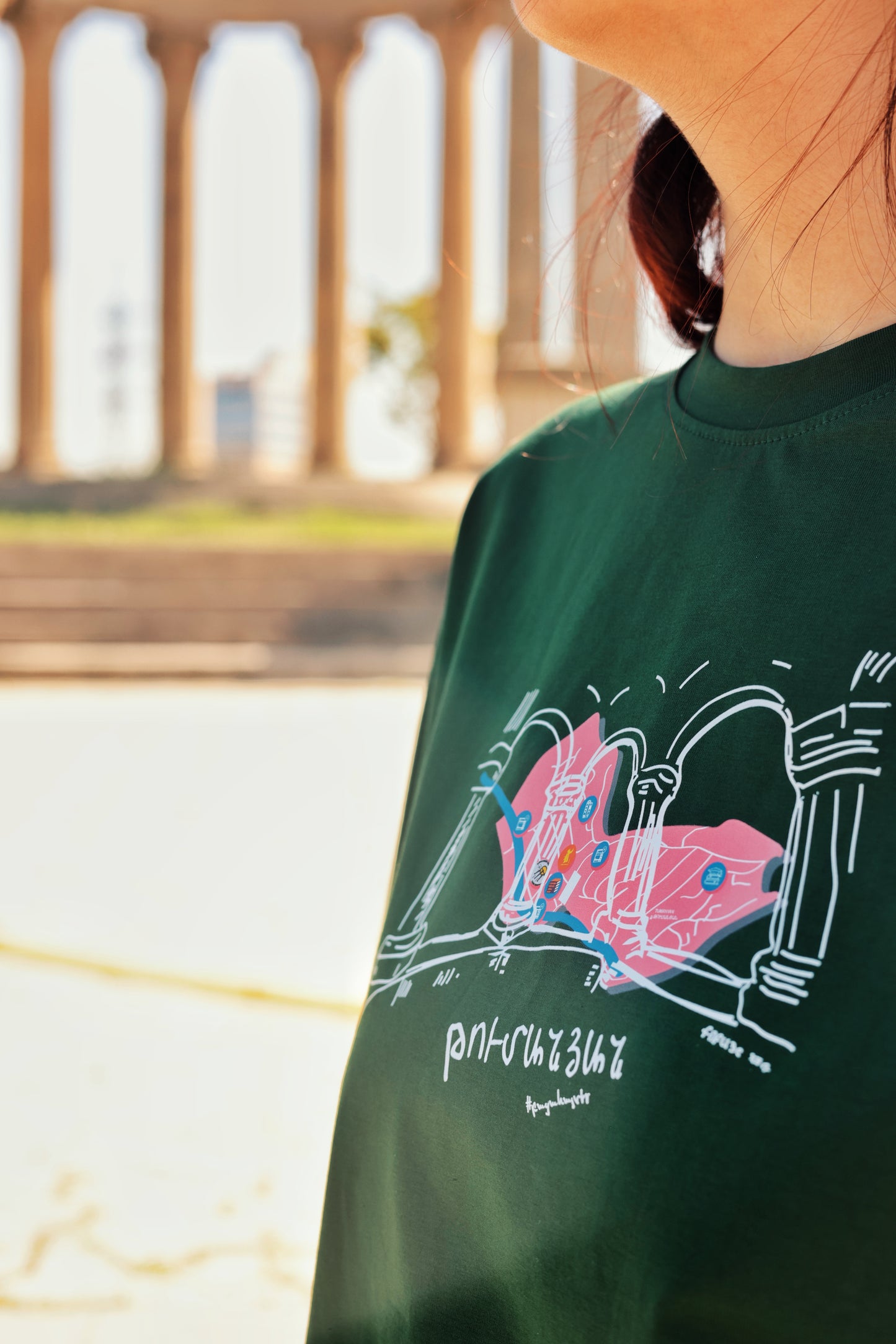 Tumanyan City Tee – A Journey Through Lori's Heart