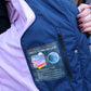 Winter warm jacket - dark blue