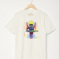 Cyber Evgenia - Future in Your Hands - White Oversized Tee