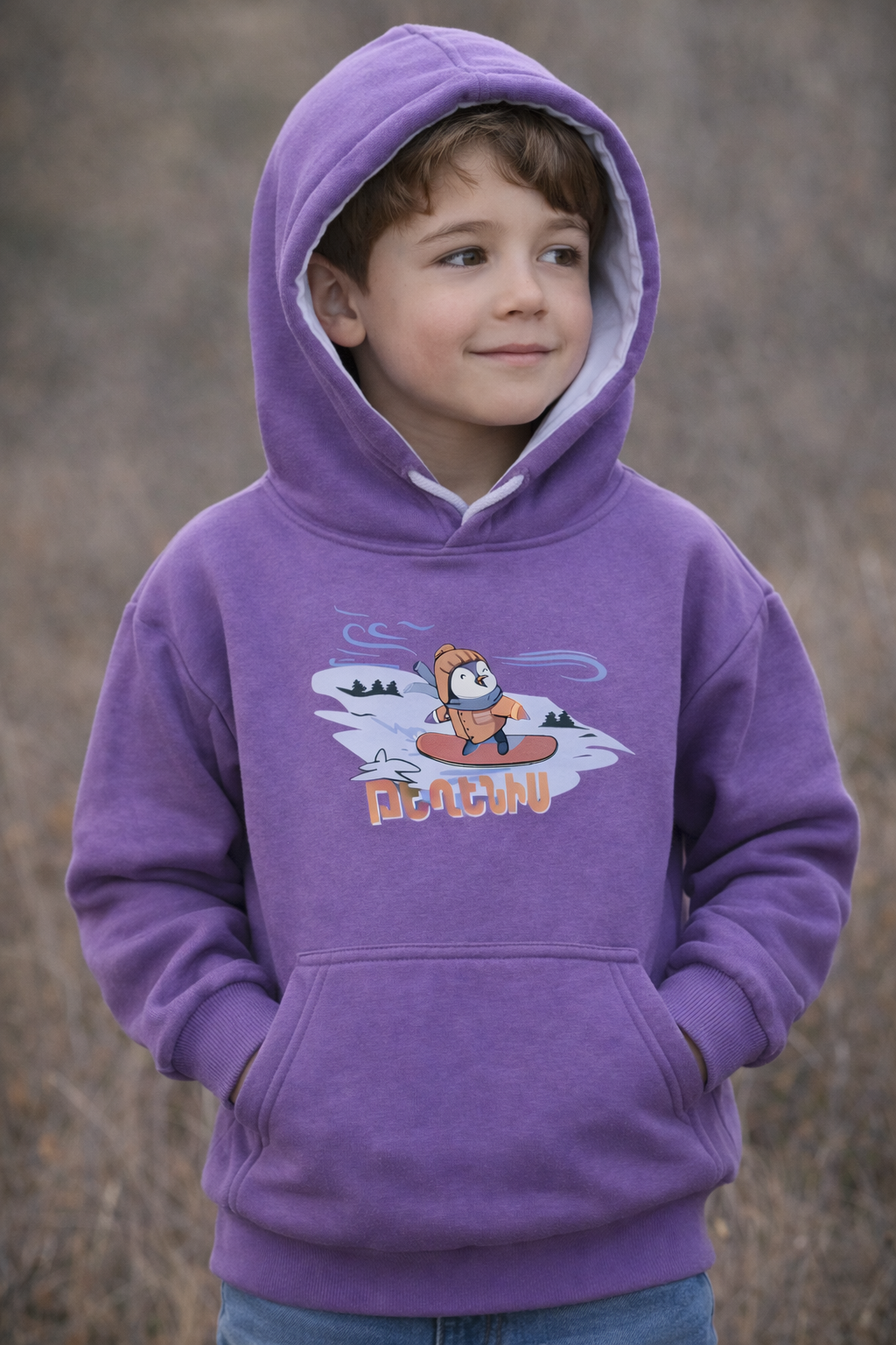 Little Penguin on Mount Teghenis — Tsaghkadzor