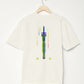Cyber Evgenia - Future in Your Hands - White Oversized Tee