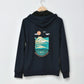 Let the Mountain Sing – Vardablur Dark Blue Zip Hoodie