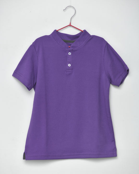 Polo t-shirt Purple