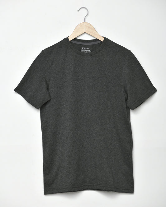 Dark gray simple t-shirt