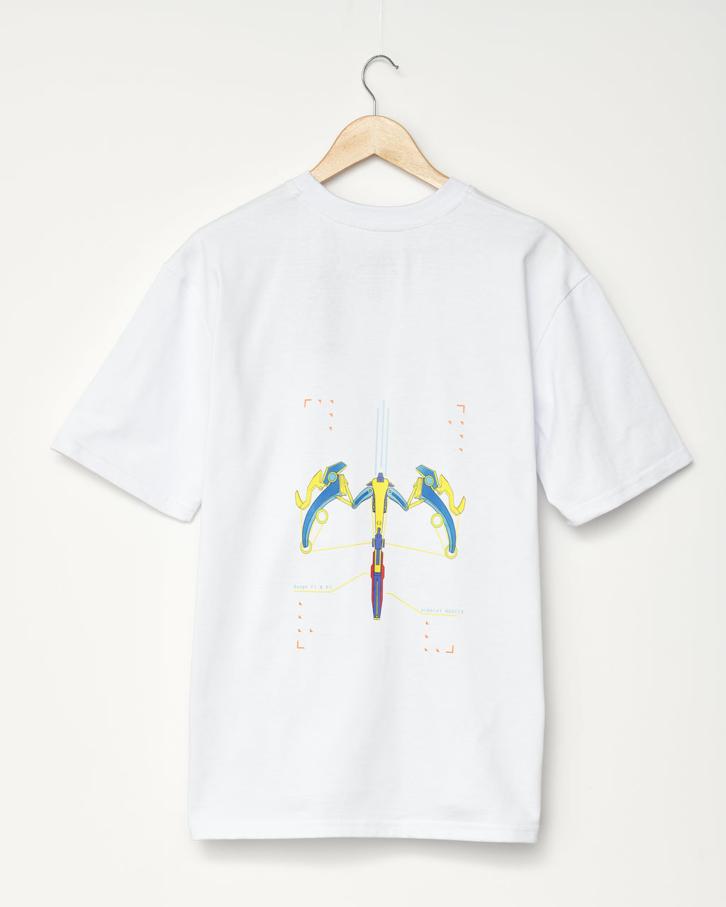 Cyber Haik - White Graphic Tee