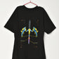 Cyber Haik - Graphic Tee  for Kids Black