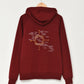 Armenian mountains - Burgundy Hoodie