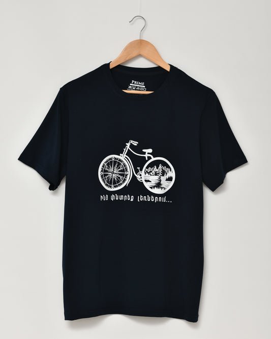 Find Me in the Mountains –Limited Edition T-Shirt - Dark Blue