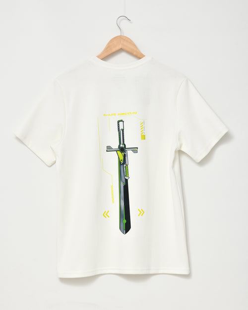 Cyber Davit of Sassoun - Off-White Graphic Tee
