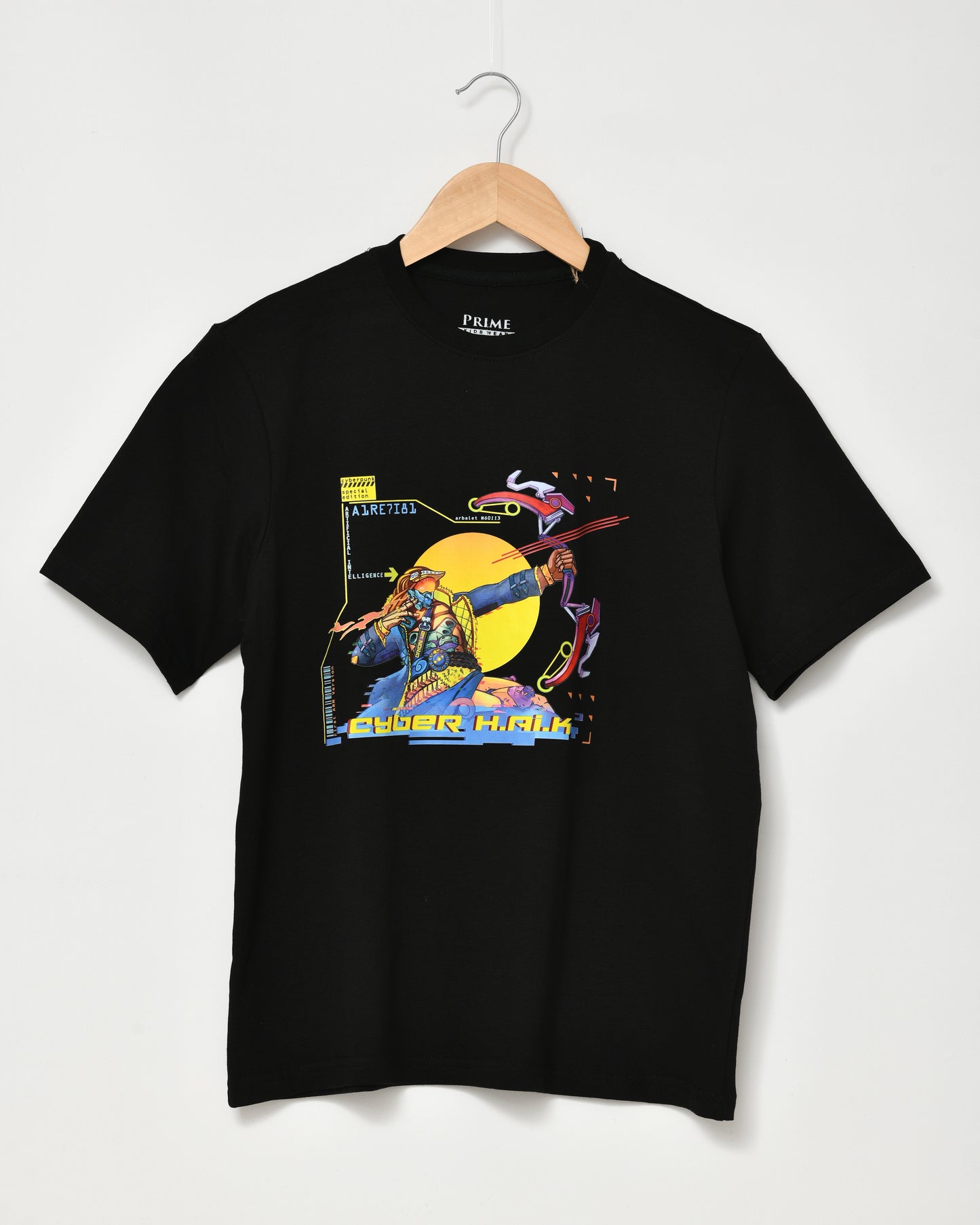 Cyber Haik - Graphic Tee  for Kids Black