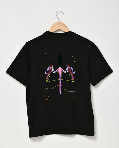 Cyber Haik - Graphic Tee  for Kids Black