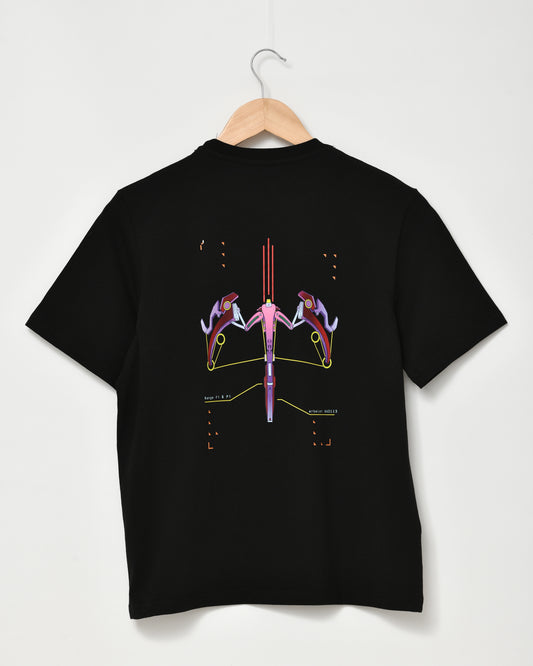 Cyber Haik - Graphic Tee  for Kids Black