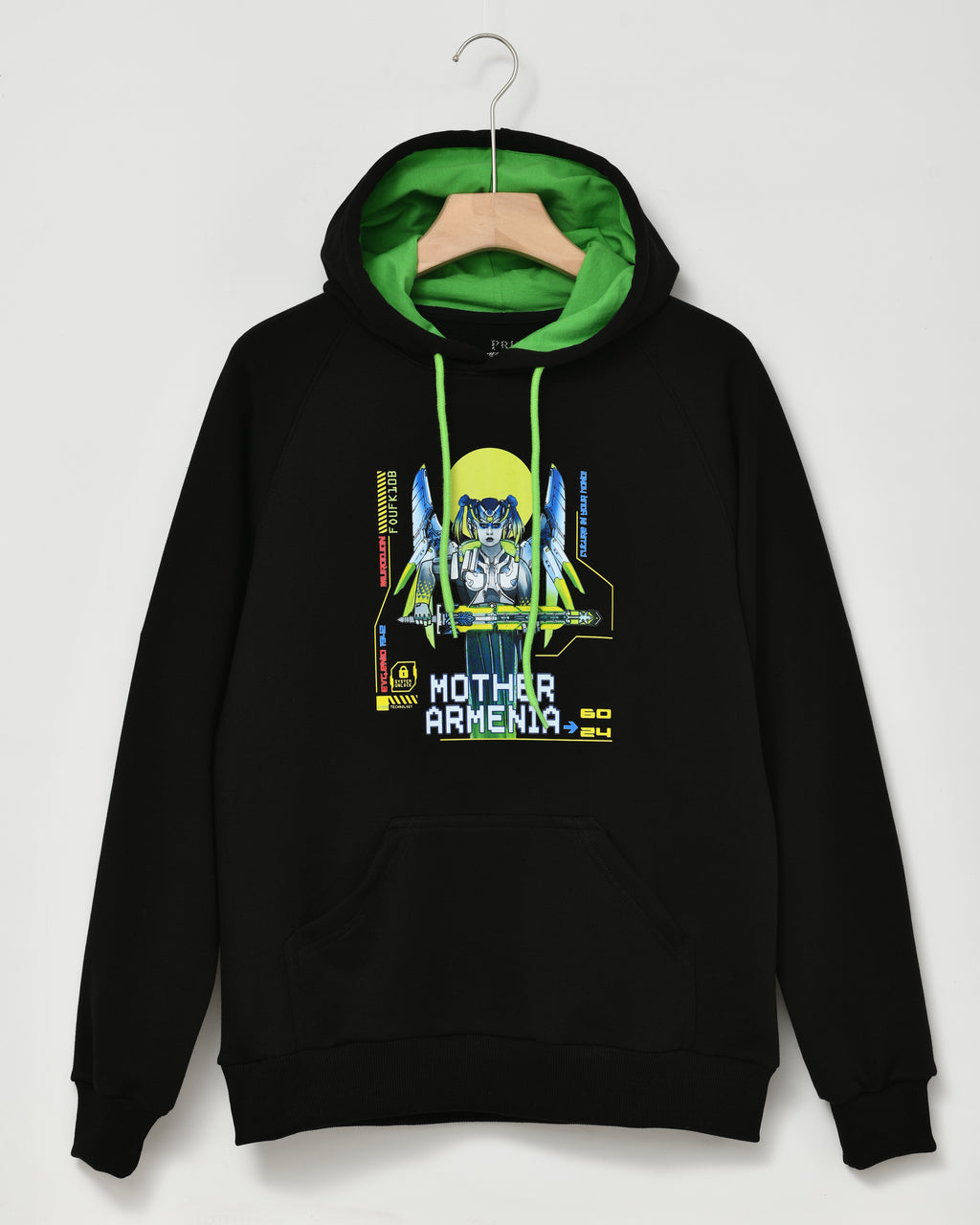 Mother Armenia - Future in Your Hands - Black - Neon
