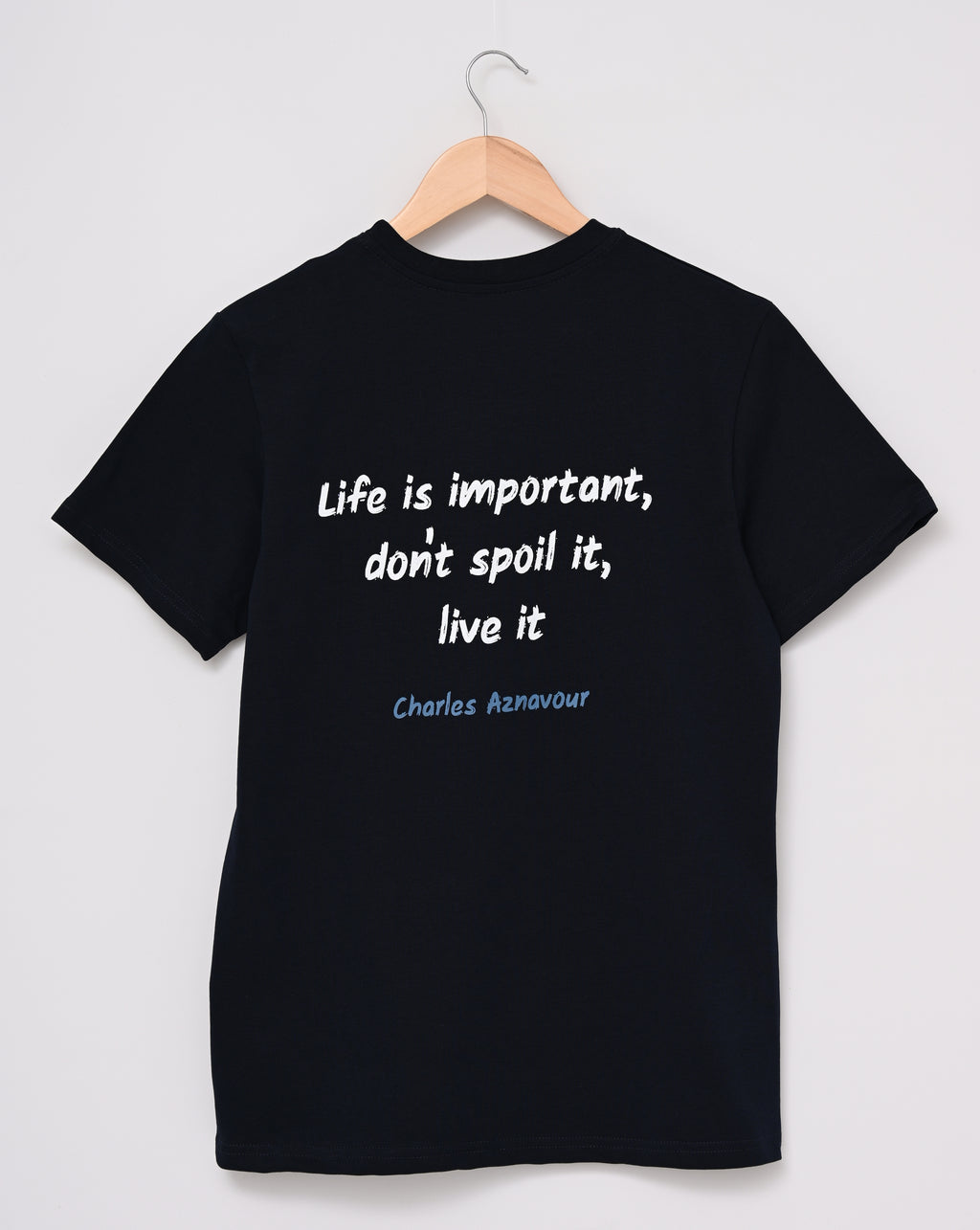Charles Aznavour - Life is important, don't spoil it, live it