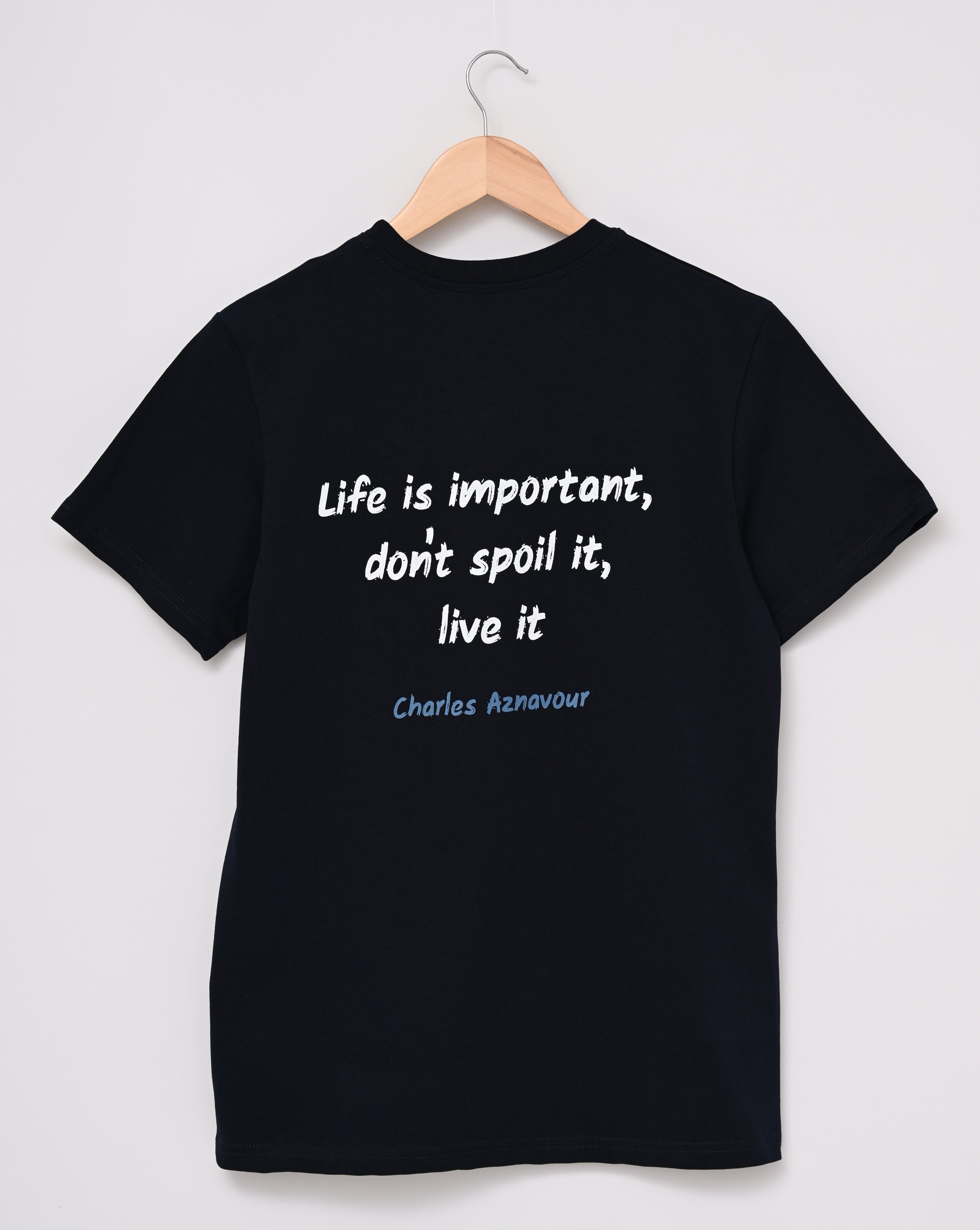 Charles Aznavour - Life is important, don't spoil it, live it