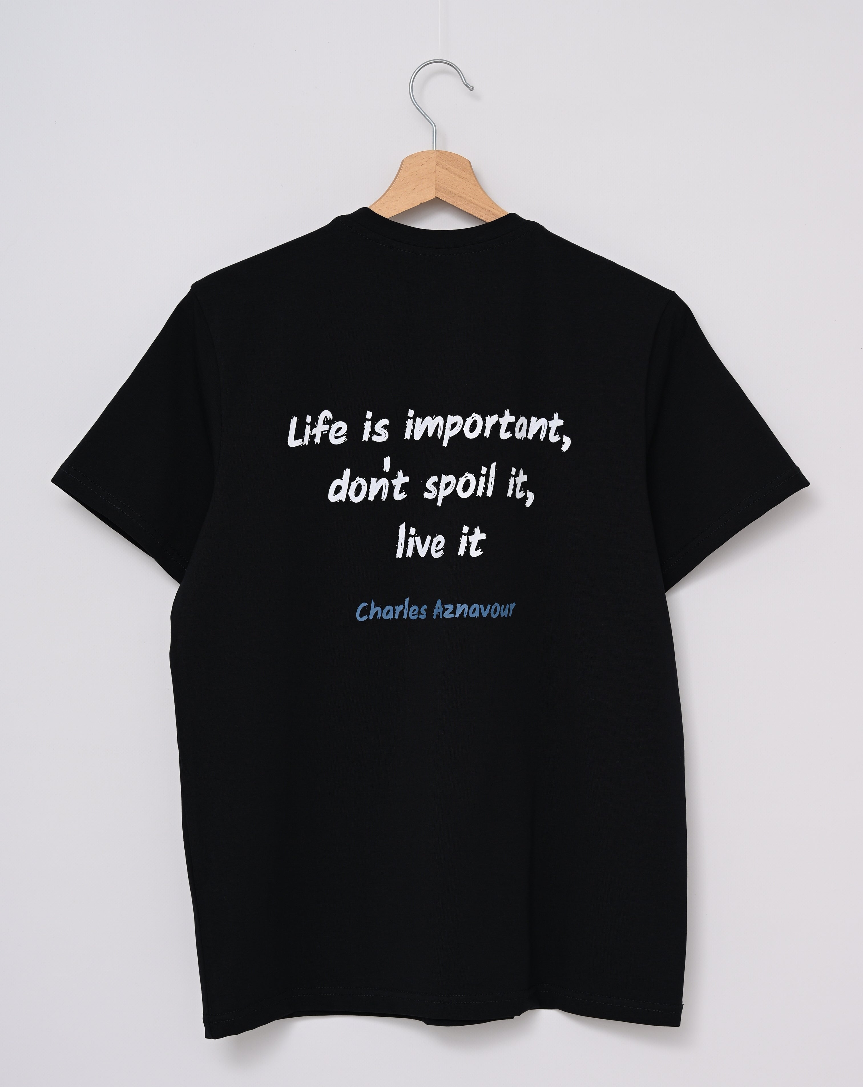 Charles Aznavour - Life is important, don't spoil it, live it