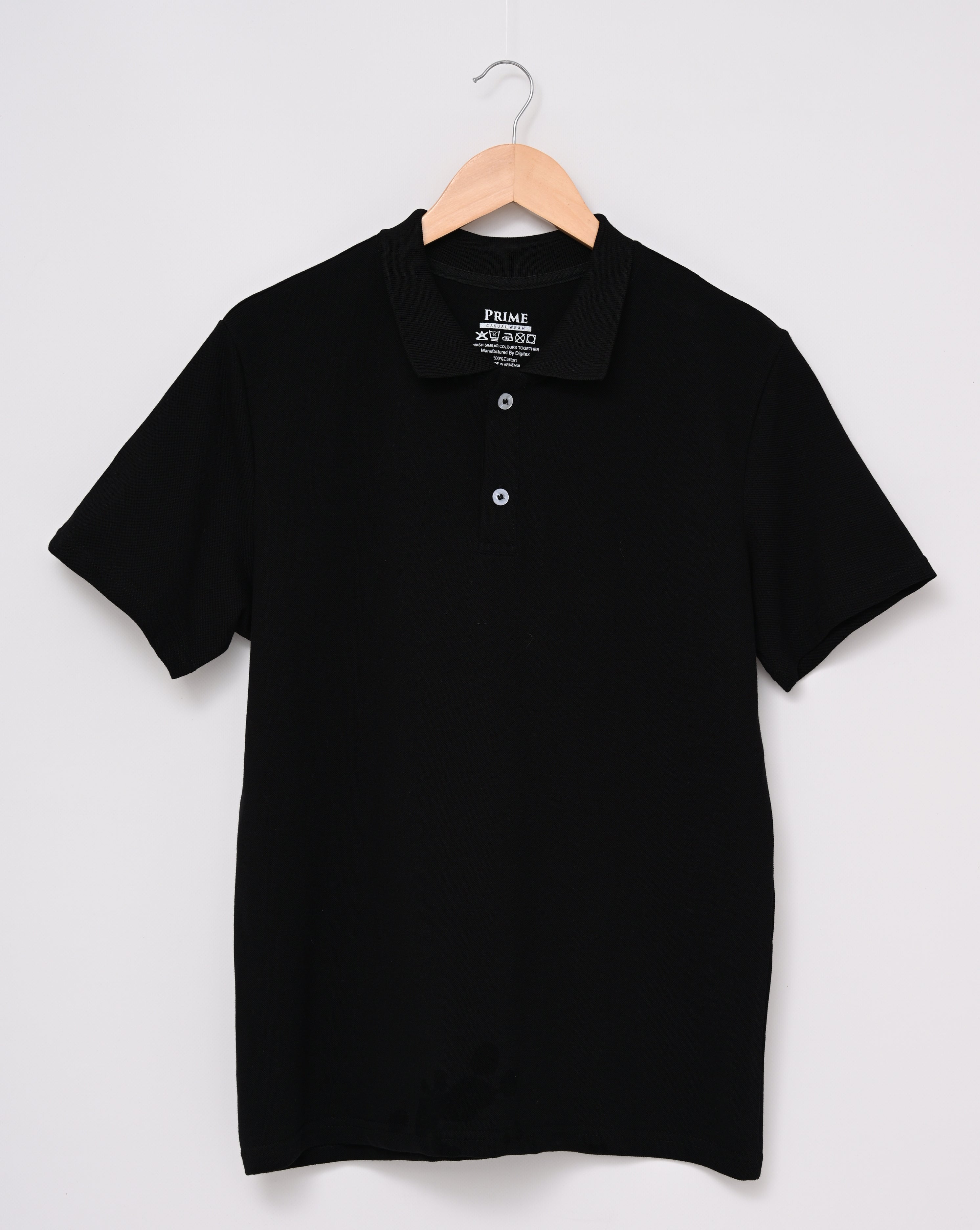 Black Polo T-Shirt