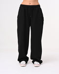 Wide-Leg Sweatpants – Cotton Blend