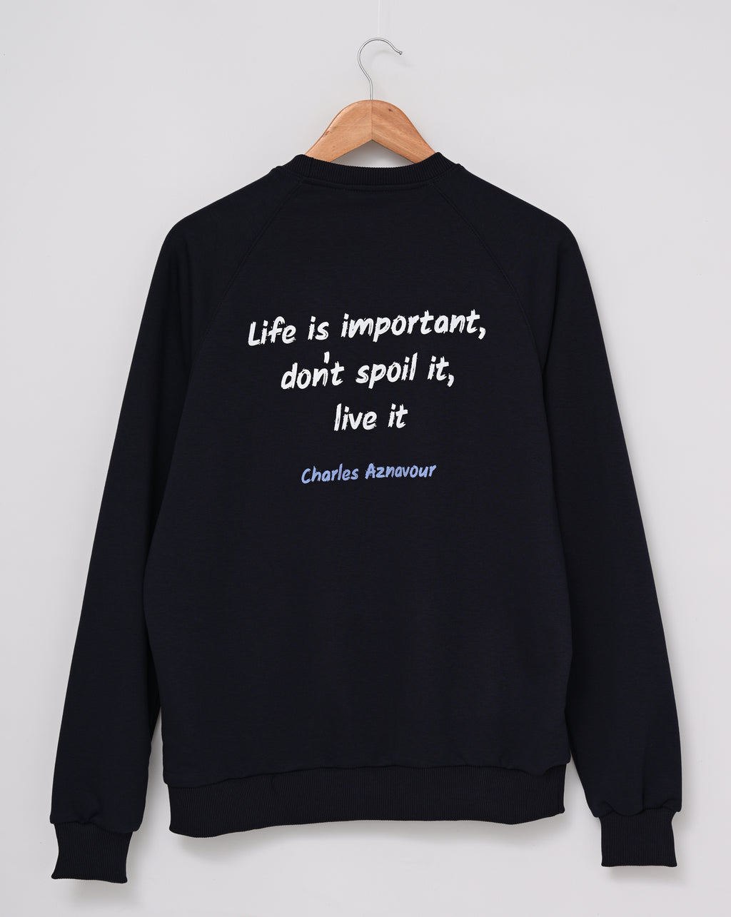 Life Is Important, Charles Aznavour - Sweatshirt