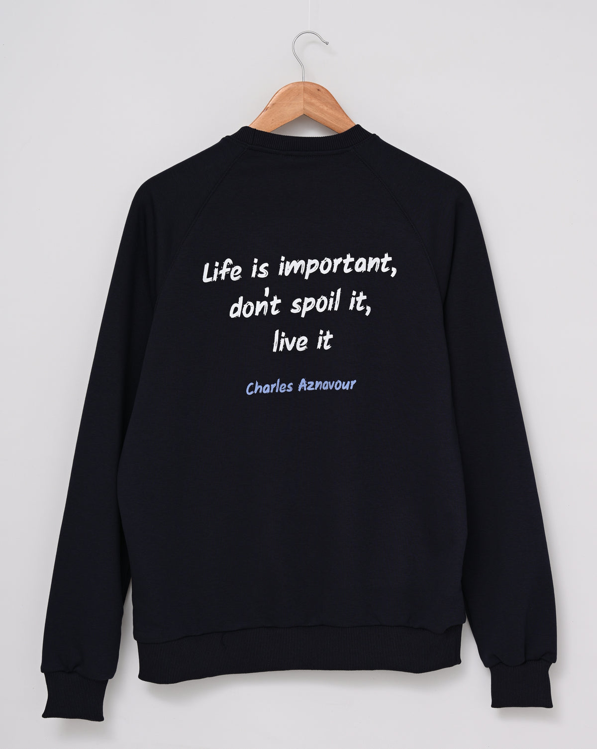 Life Is Important, Charles Aznavour - Sweatshirt