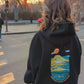 Let the Mountain Sing – Vardablur Dark Blue Zip Hoodie
