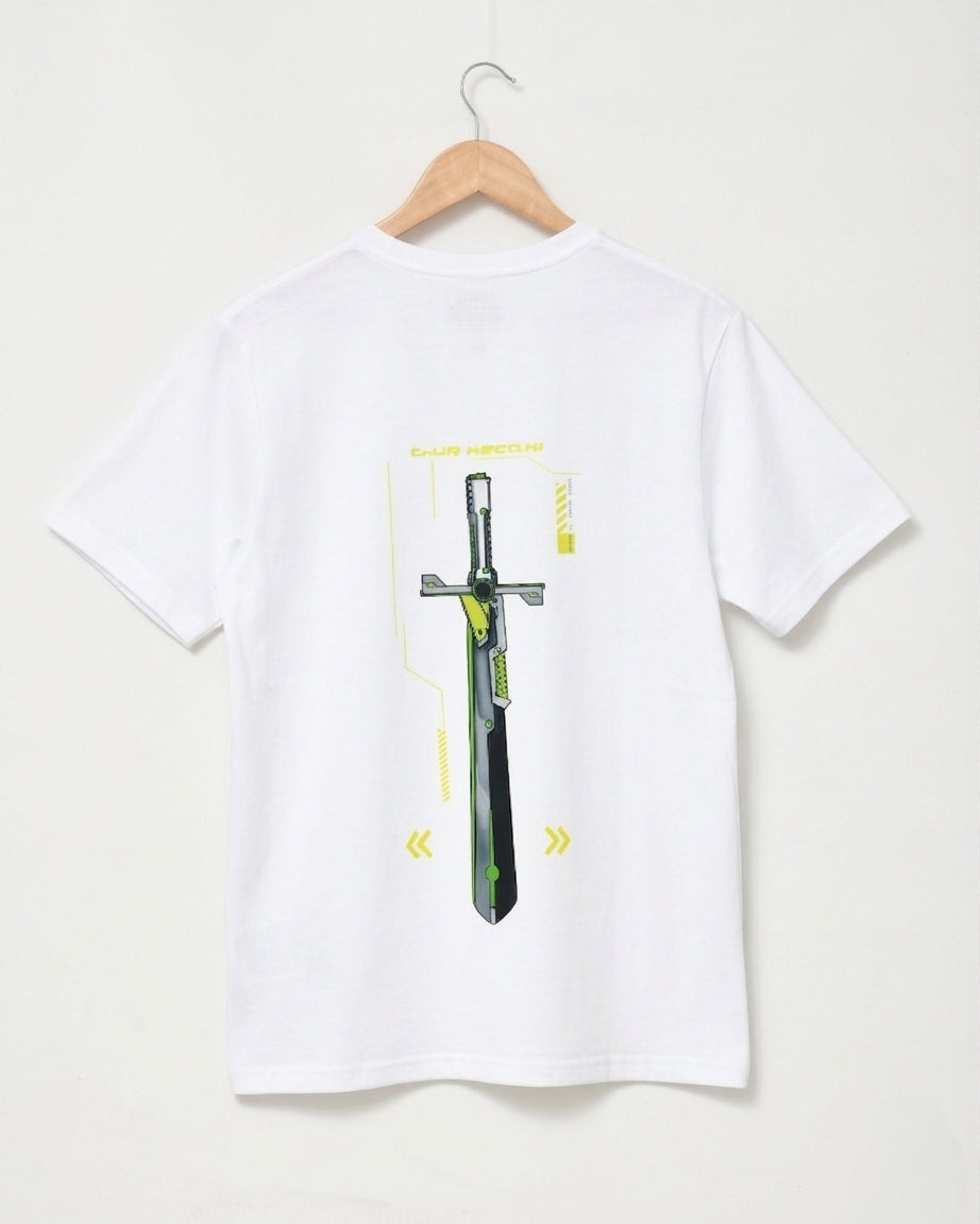 Cyber Davit of Sassoun - White Graphic Tee